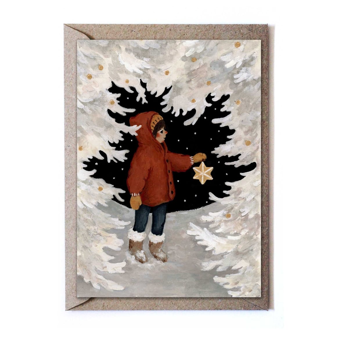 DECORATING THE TREE | CARD