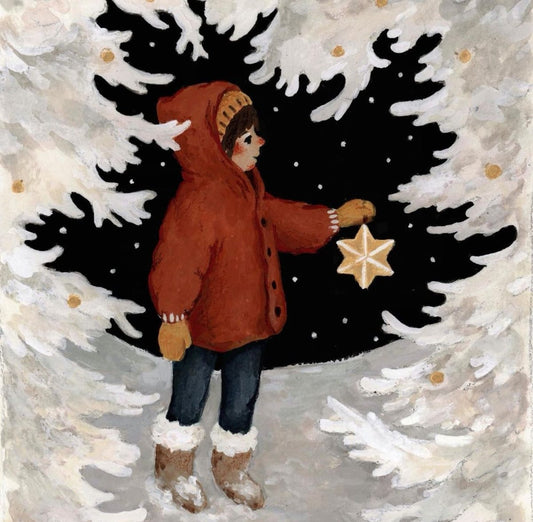 DECORATING THE TREE | CARD