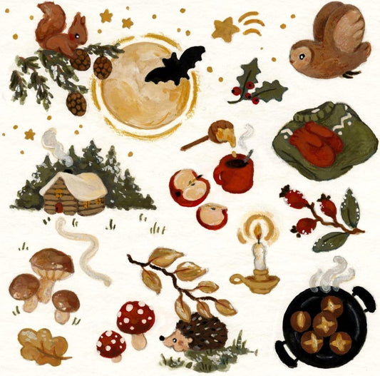 HOME IN THE WOODS | CARD