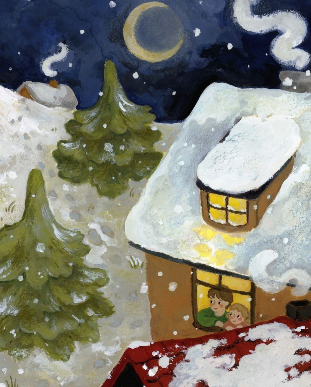 MAGICAL FIRST SNOW | CARD