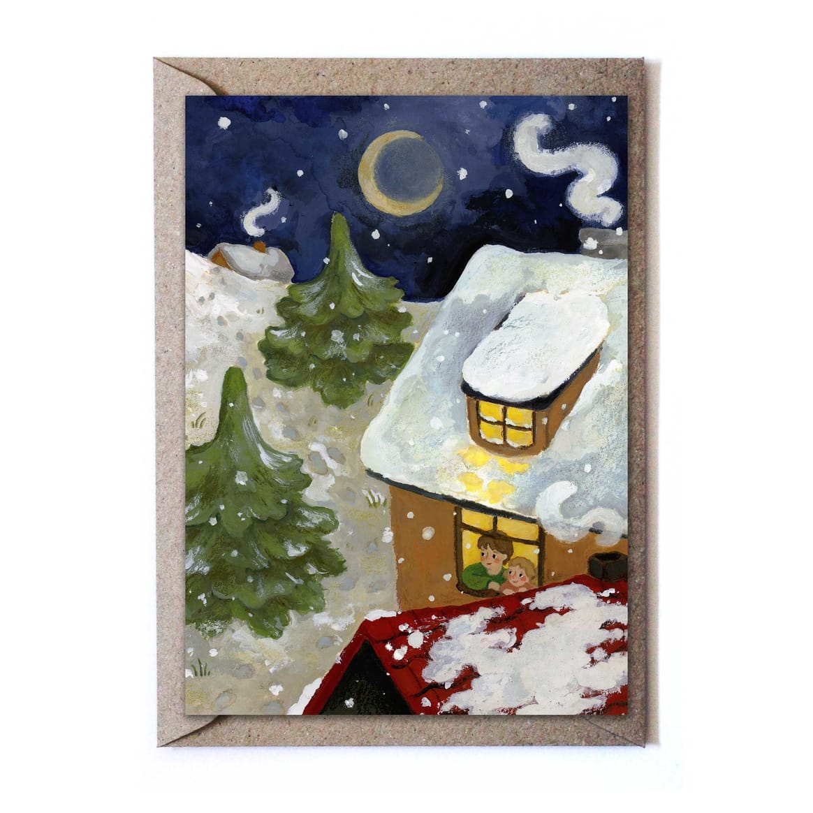 MAGICAL FIRST SNOW | CARD