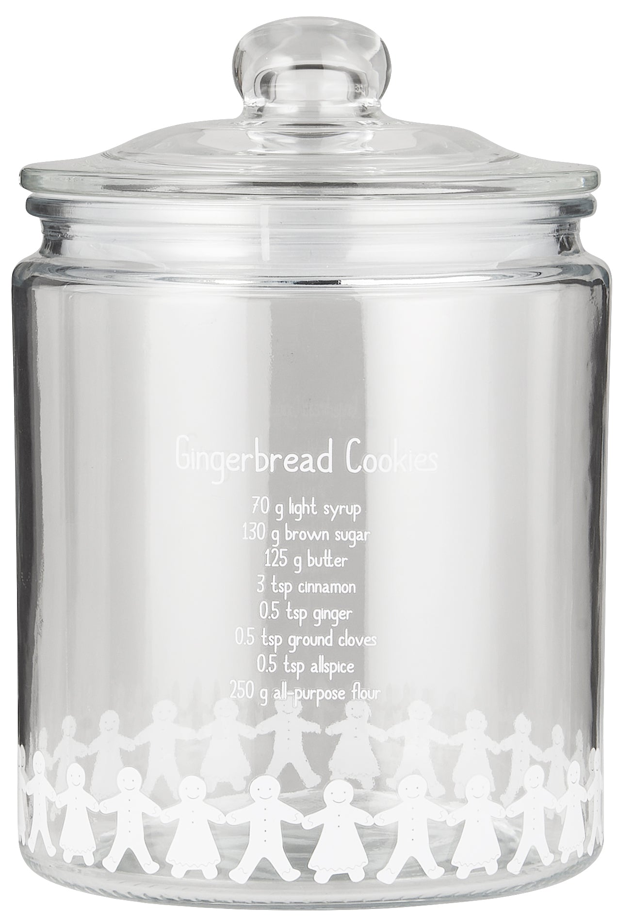 POTE VIDRO GINGERBREAD