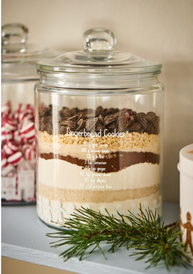 POTE VIDRO GINGERBREAD